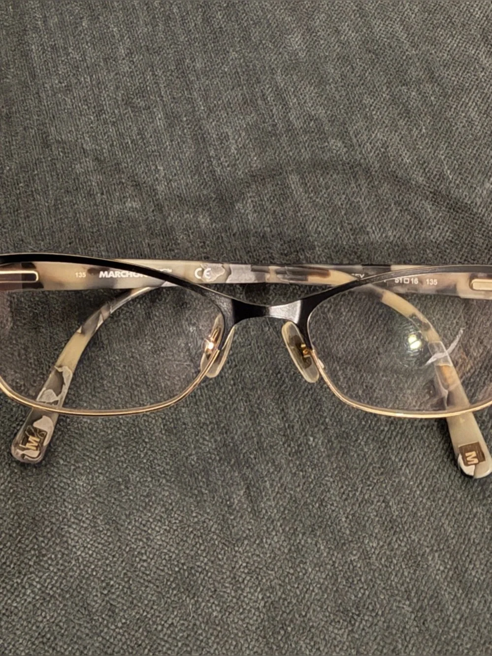 Marchon glasses frame only